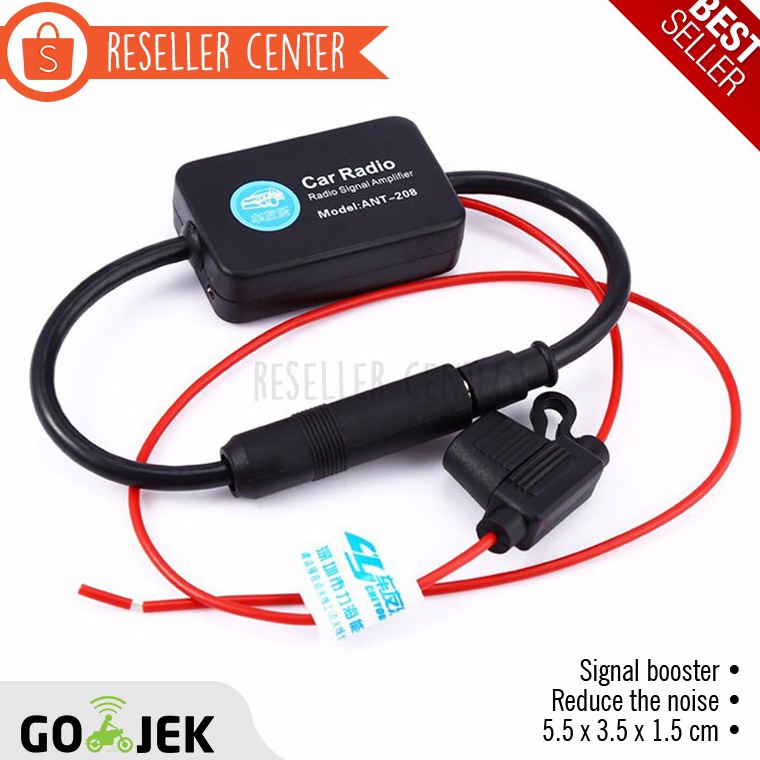 Hoo FM RADIO FM Radio Aerials Antena untuk Mobil  Penguat Sinyal Radio FM Mobil  Signal Booster  Car