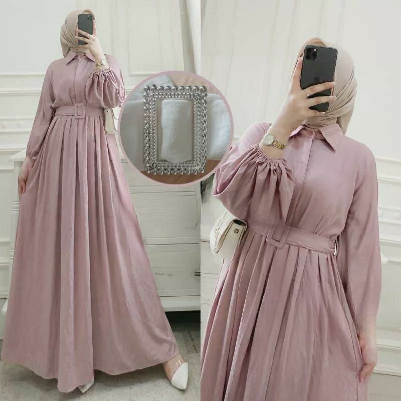 Gamis Dress Hanifa Belt_ Hanifa Maxy Dress