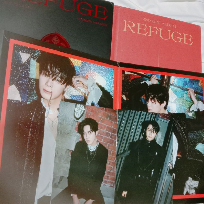 ASTRO MOONBIN SANHA REFUGE WEST VER. ALBUM ONLY KPOP BINSAN MURAH