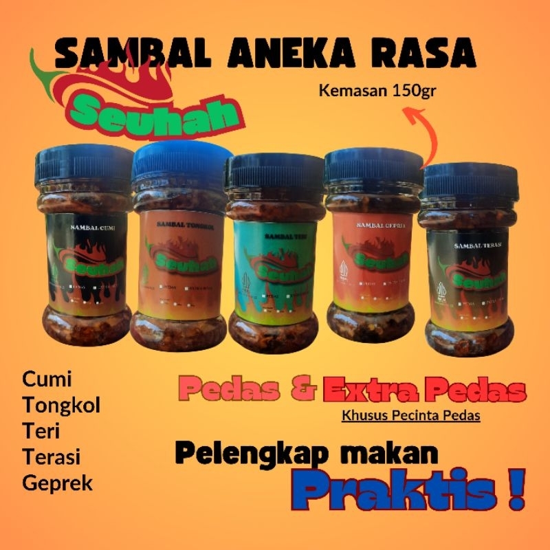 

SAMBEL CUMI / TONGKOL / TERI / GEPREK / TERASI (LEVEL 2)