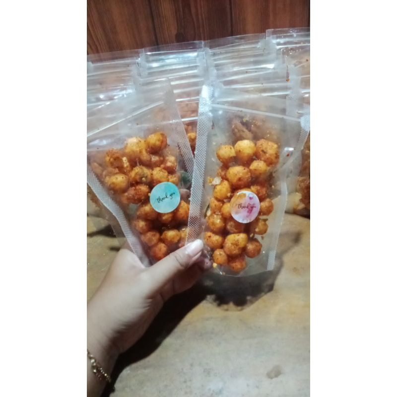 

Cimol pedas daun jeruk