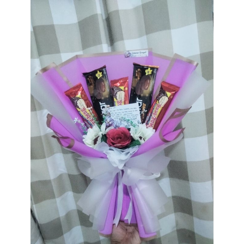 

buket snack coklat