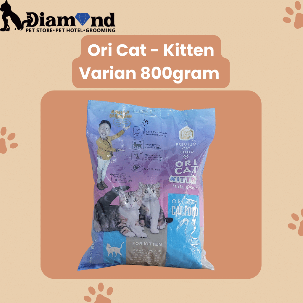 Ori Cat Kitten Dry Cat Food Varian 800 gr