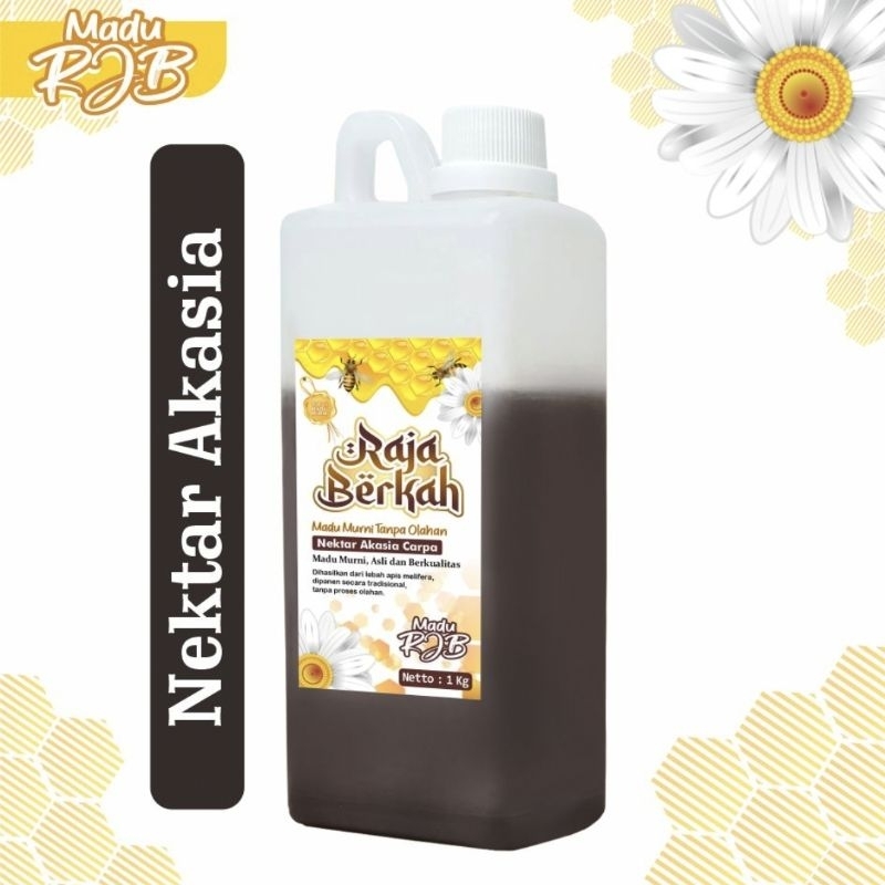 

Madu Asli 100% Murni Nakstar Nektar Akasia 1 KG 1Kilogram 100% Pure Natural Raw Honey