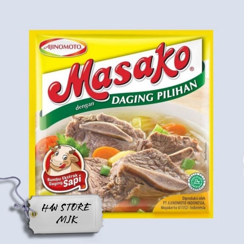 

Masako 1 renceng isi 12 sachet