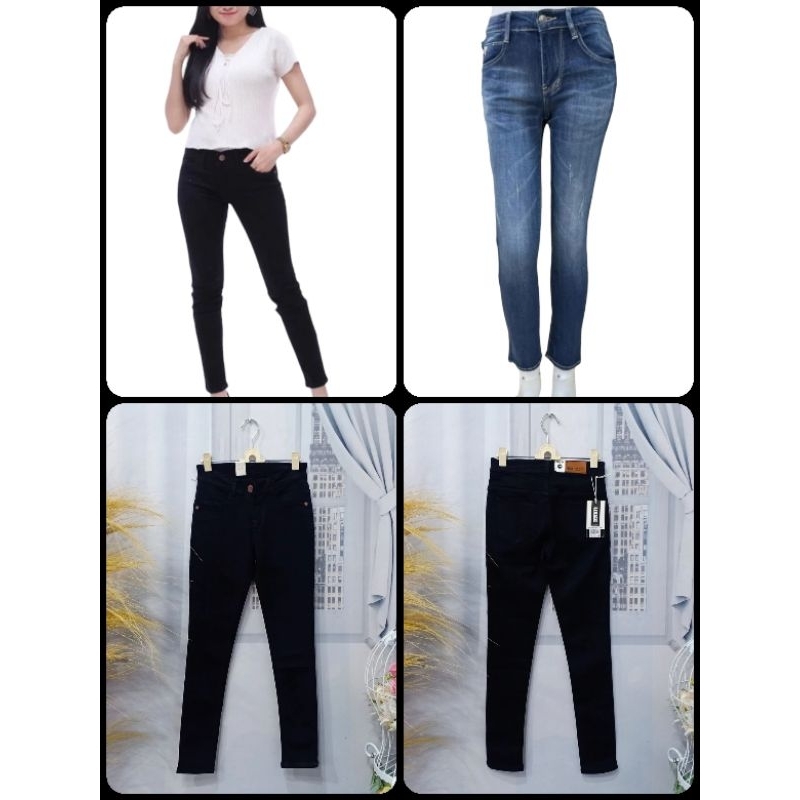 CELANA JEANS WANITA STRETCH GET IT SKINNY PREMIUM