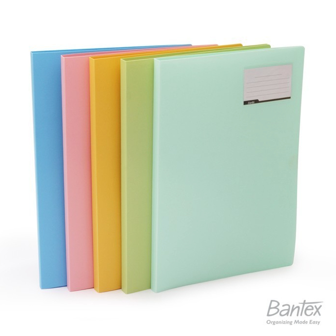 

Display Book Bantex Folio Pastel Colour Series 3183 20 Lembar