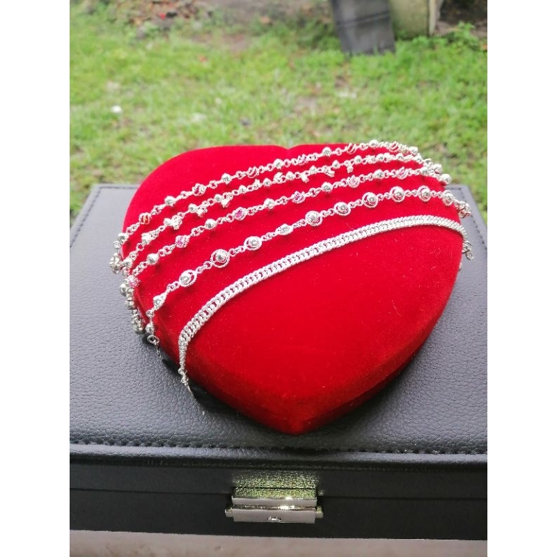 Gelang Tangan Perak Murni Wanita