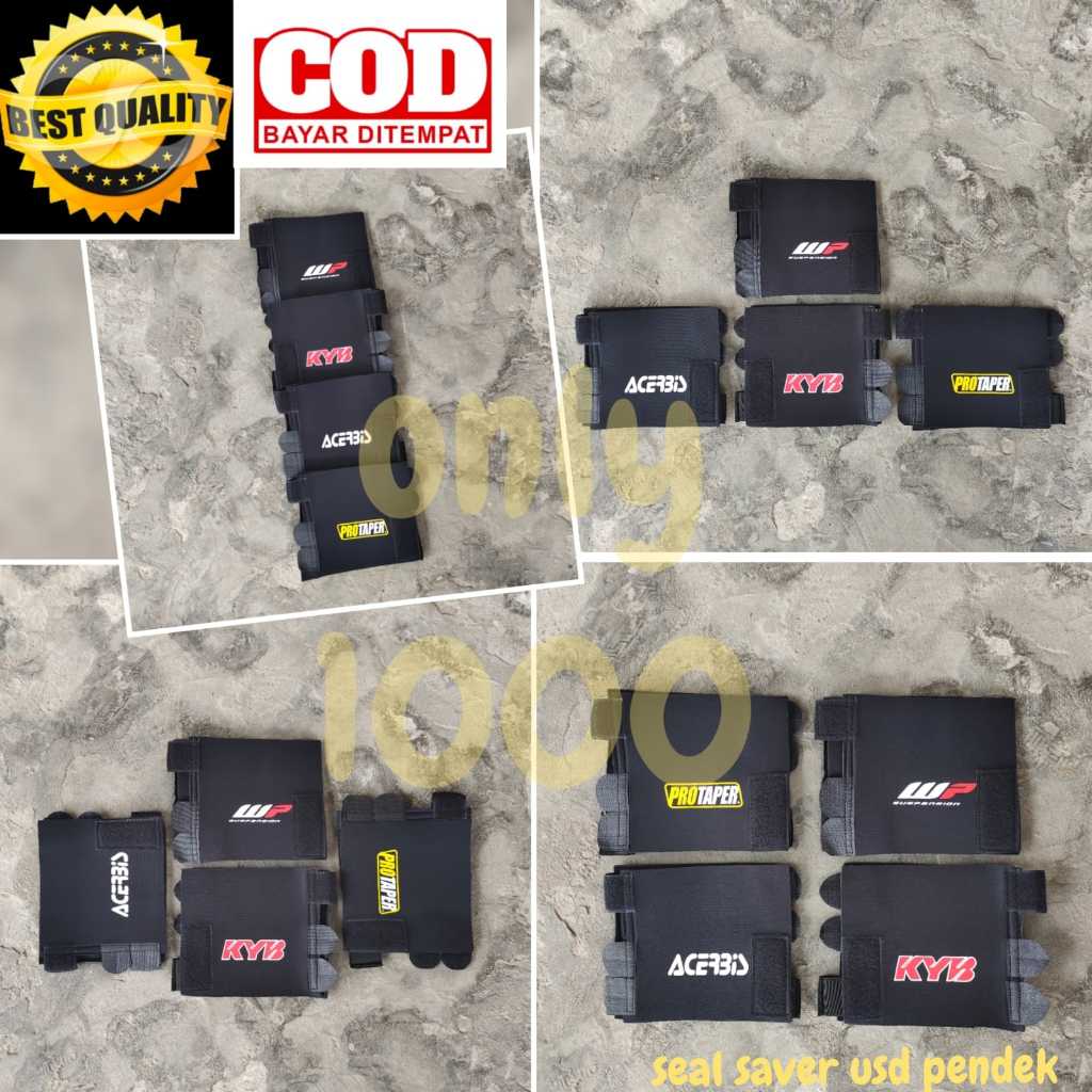 SEAL SAVER USD PENDEK PELINDUNG SHOCK DEPAN MOTOR TRAIL SUPERMOTO MOTOCROSS