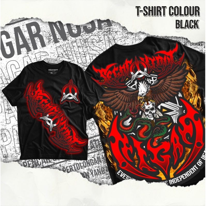Kaos Ligas Segoro Kidul Motif Merah Terbaru T-Shirt Distro Pagar Nusa Terbaru