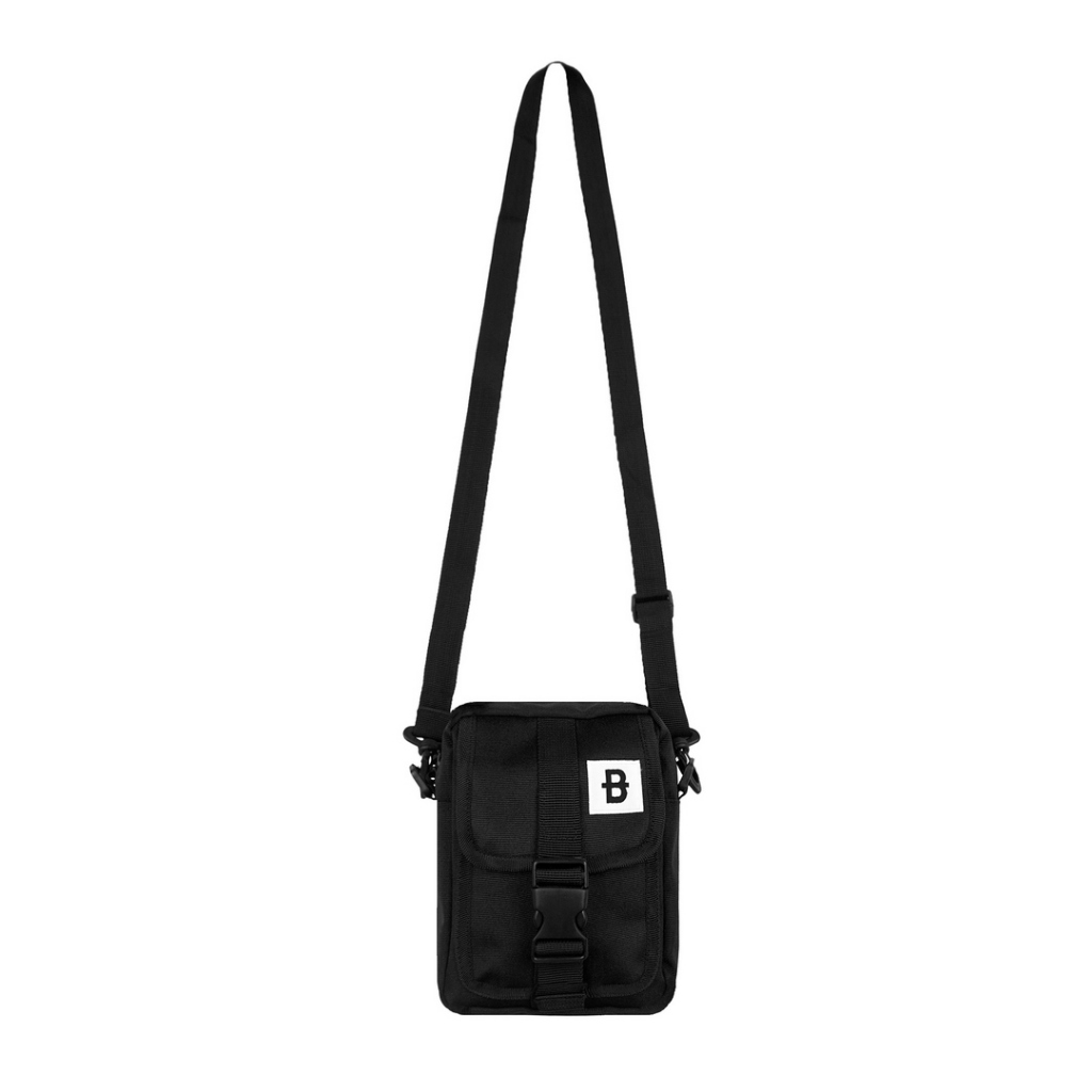 Barley Division Golda Black Shoulderbag / Tas Selempang Slingbag
