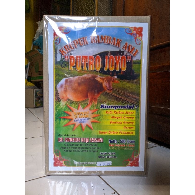 

kerupuk KULIT rambak KERBAU 500g