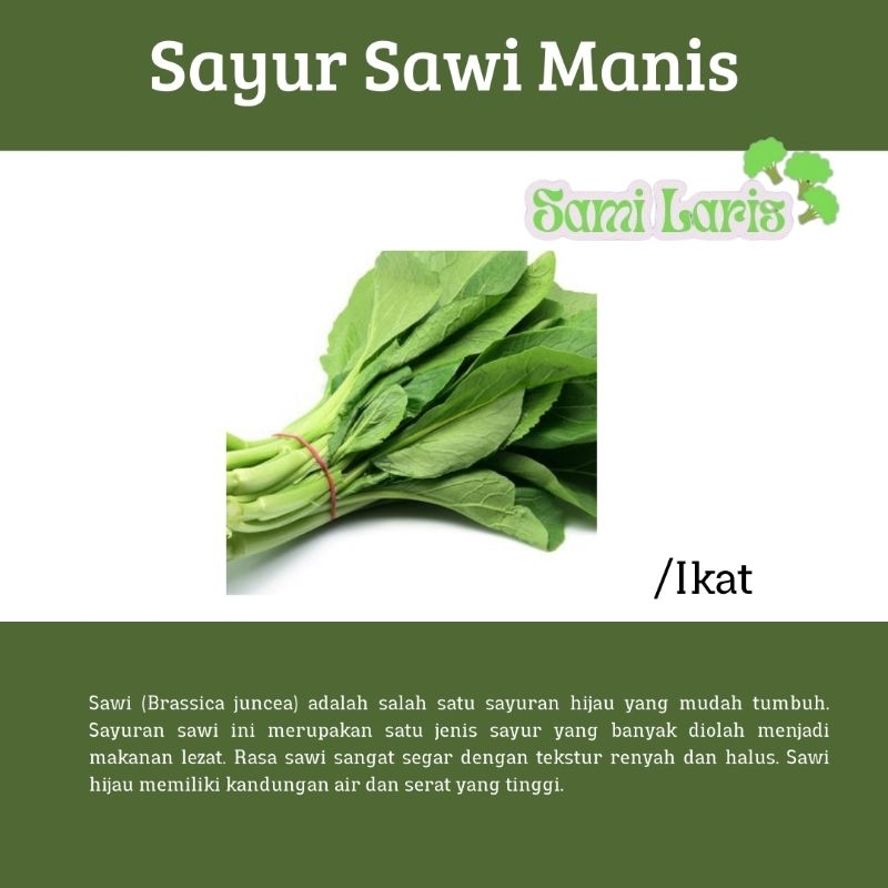 

Sawi Hijau Manis/Sayur manis