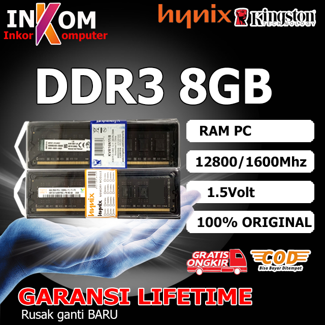 RAM PC DDR3 8GB / Memory PC DDR3 8GB 10600/12800 Samsung