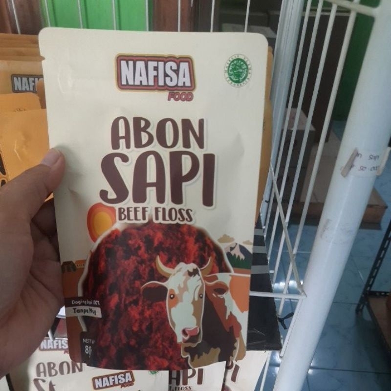 

Abon Sapi Non MSG NAFISA 100 GR