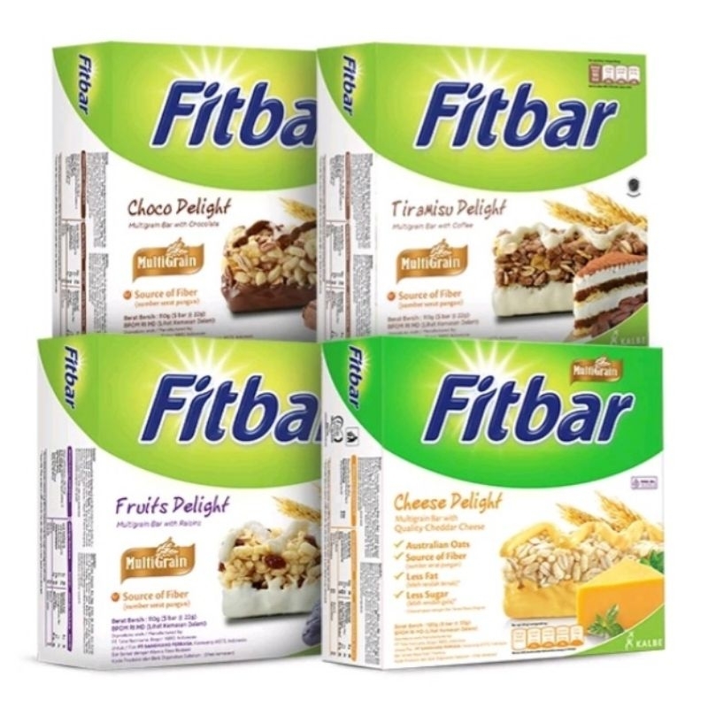 

FITBAR MULTIGRAIN coklat cheese fruit tiramisu @1pcs