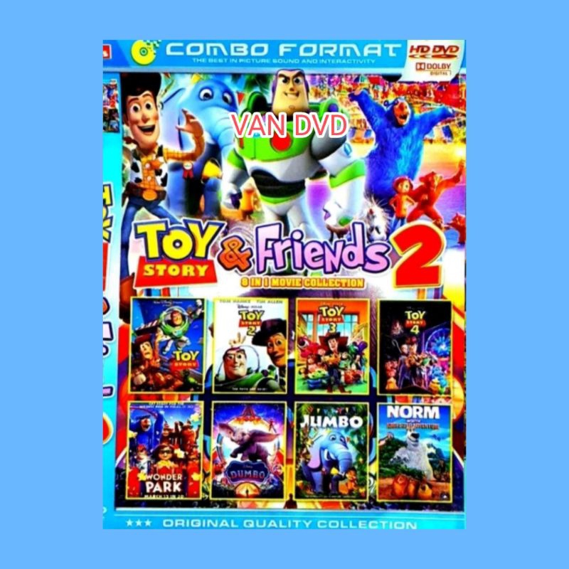 KASET KOLEKSI KARTUN ANAK TOY STORY FRIENDS