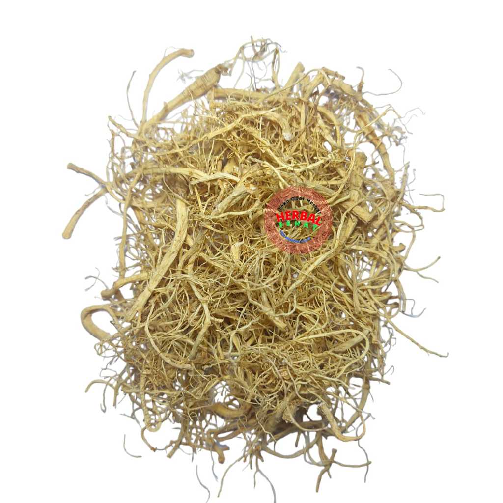 

25 Gram - Akar Ginseng Akar Ginseng - Yang Shen Xu 白参须 Bai Shen Xu / Za Shen Xu 扎参须 Premium Quality