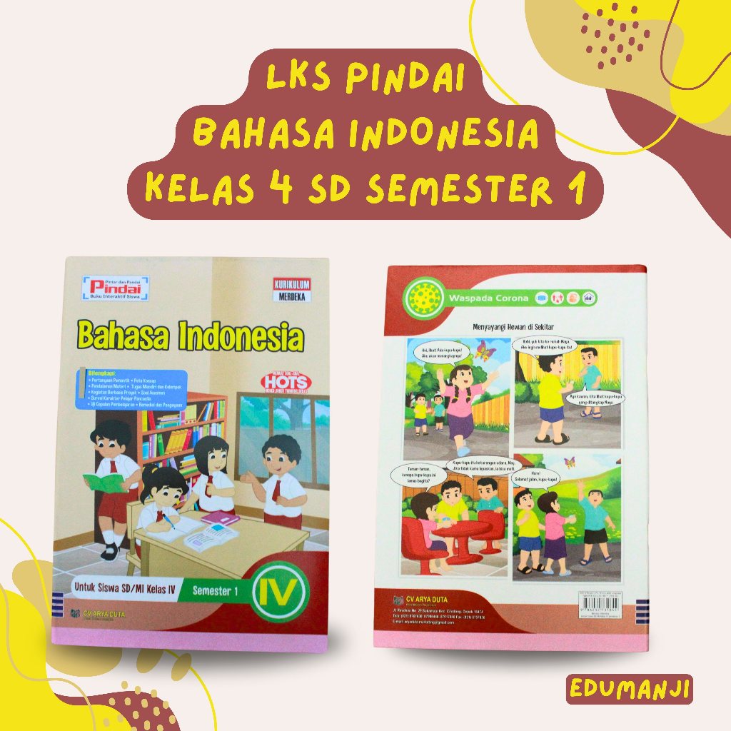 LKS PINDAI BAHASA INDONESIA KELAS 4 SD SEMESTER 1