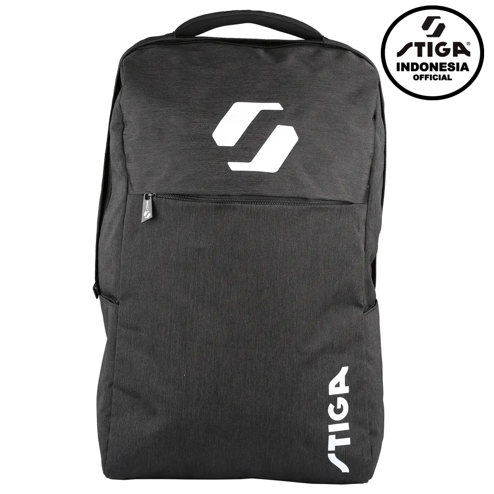 STIGA Backpack ECO RIVAL Black | Tas Ransel Pingpong Sporty Original