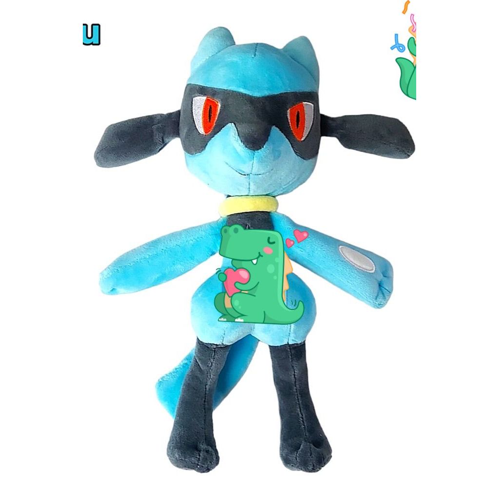 Boneka Riolu 20cm Nitendo Boneka Lucario Boneka Pokemon New Boneka Peacok 25 x 30cm Boneka Burung Me