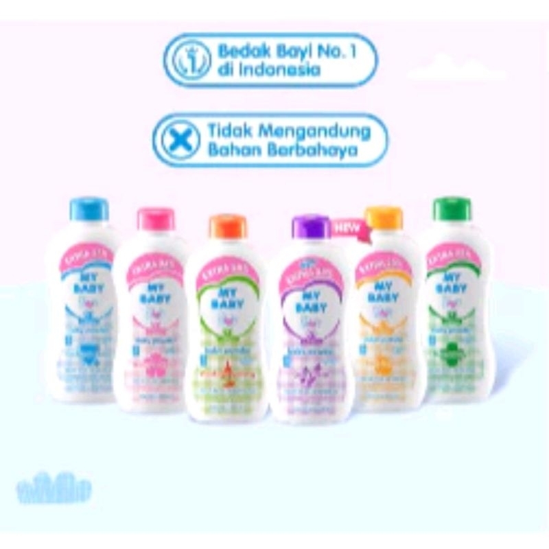 My Baby Powder Bedak Bayi 50gr | Bedak My Baby 50gr