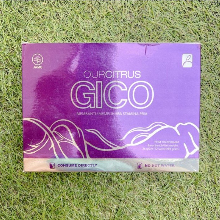 Minuman Rahasia Keharmonisan Rumah Tangga | GICO Ourcitrus Original 1 Box isi 12 Sachet