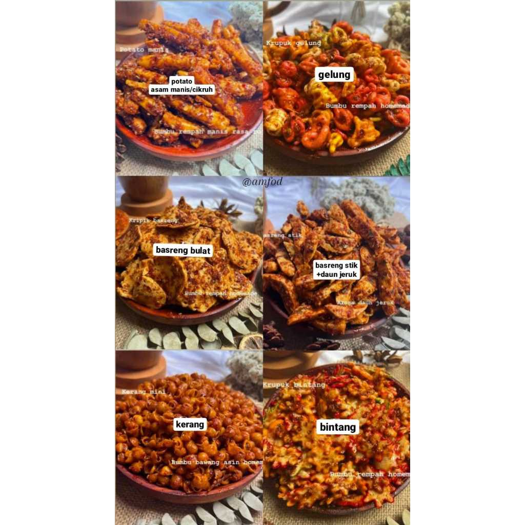 

Sebring 100gr /Seblak kering poch