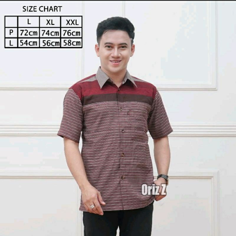 Kemeja Pria Dewasa Hem Fashion Laki Laki