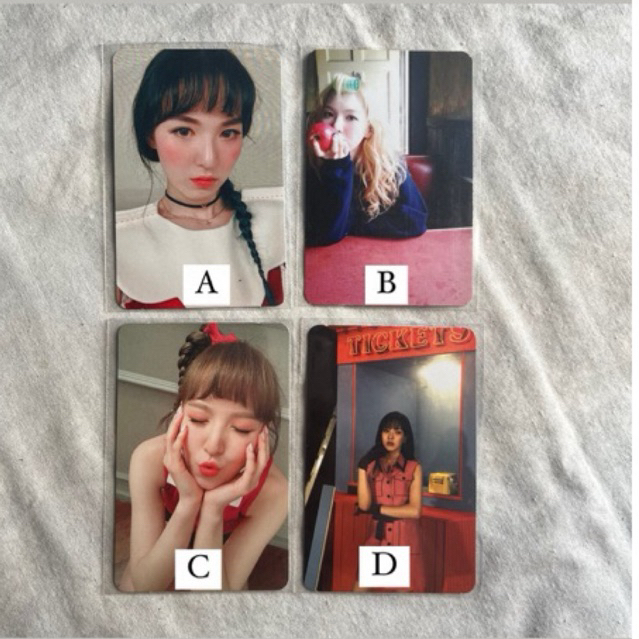 Photocard Album Wendy Redvelvet