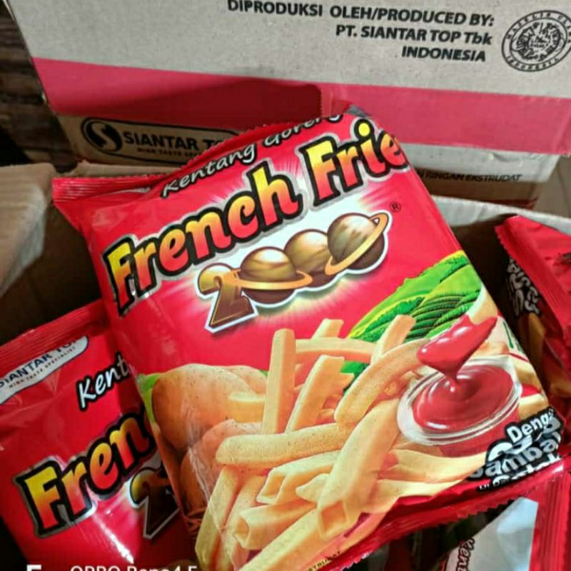 French fries 2000 jumbo 60gr