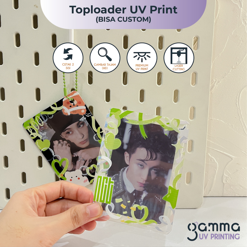 Toploader Photocard Holder PC / Cahol Akrilik / KPOP Top Loader