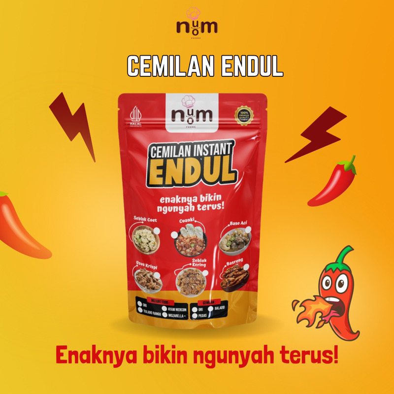 

Cemilan Instant Endul | Baso Aci Cuanki | numnom food