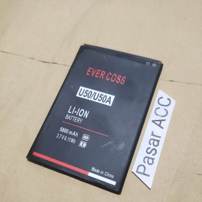 Baterai Batre HP Evercoss U50 U50A+  A75 Max U50A Plus Battrey HP