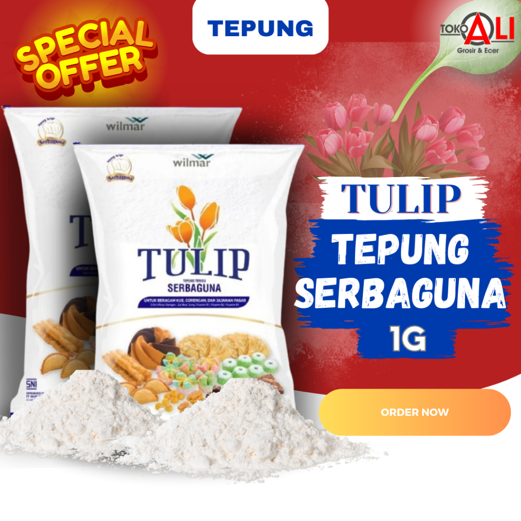 

Tulip Tepung Terigu Serbaguna 1kg