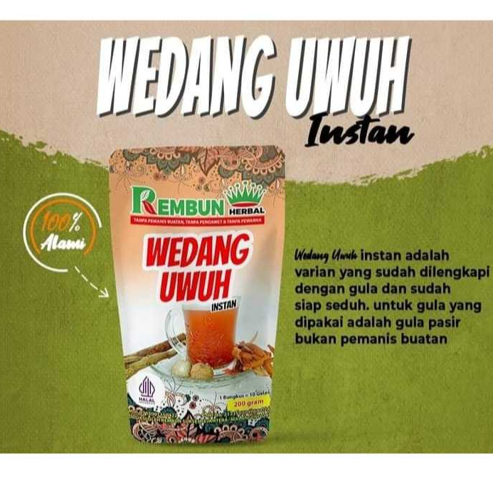 

Wedang Uwuh Instan