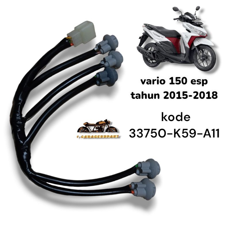 fiting stop lampu belakang vario 150 esp piting stop belakang vario 125 esp K59 ORIGINAL STANLEY