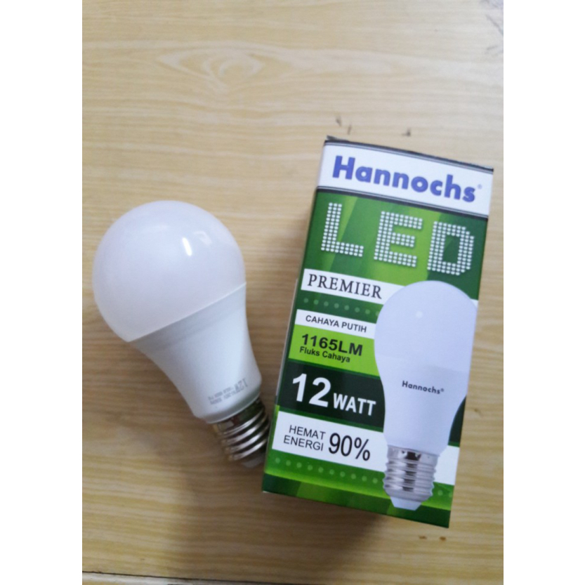 Lampu LED Hannochs 12 Watt Premier Murah