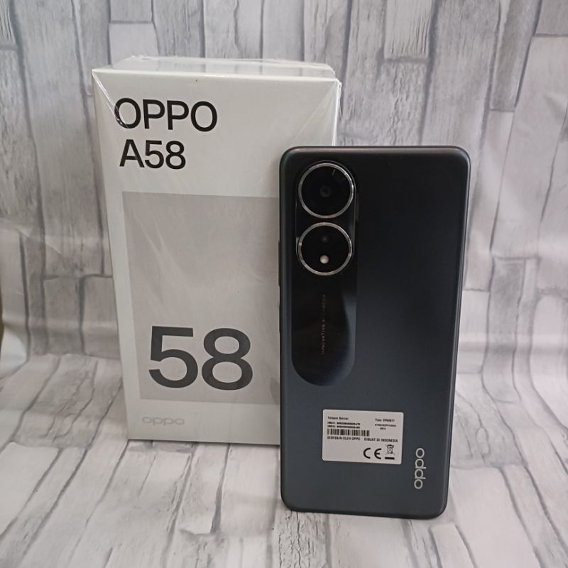 Oppo A58 6/128gb /Second perfect 98% likenew /Fullset original