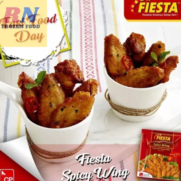

TEBUS MURAH Fiesta Spicy Wing 5 gr II Sayap Ayam Berbumbu