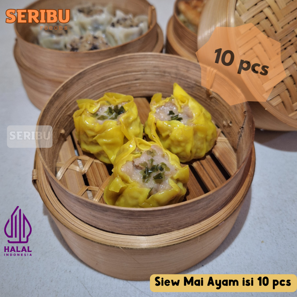 

Homemade Frozen Dimsum Siomay Siew May Ayam Premium isi 10 HALAL