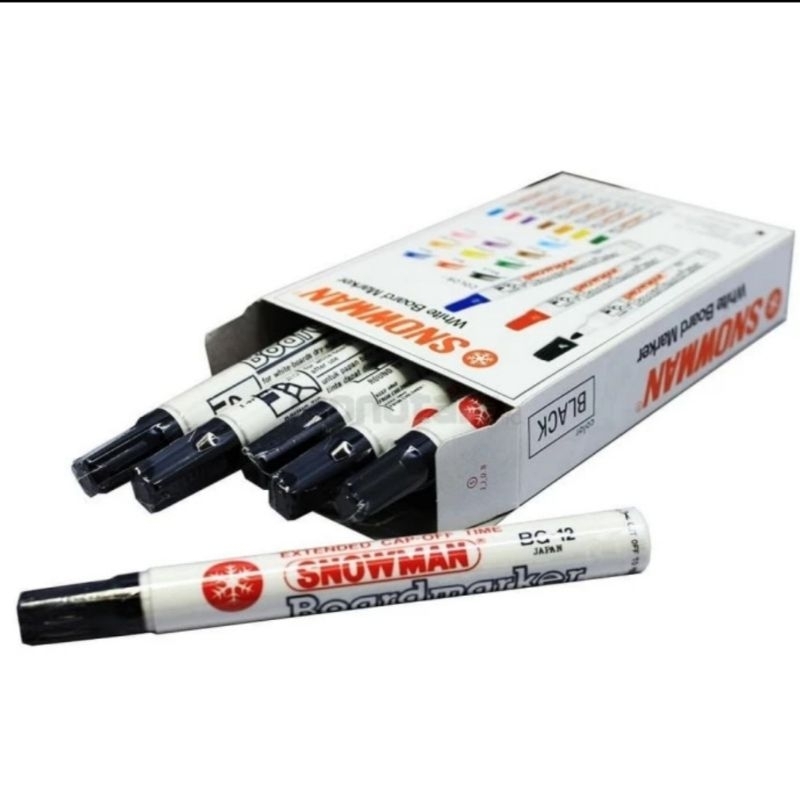 

Whiteboard Marker Snowman BG12