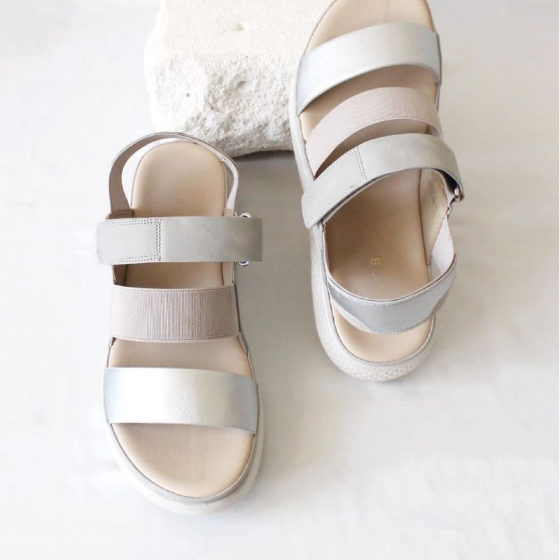 sandal wanita gunung korean style || gunung wedges terbaru 100% original Be-bob