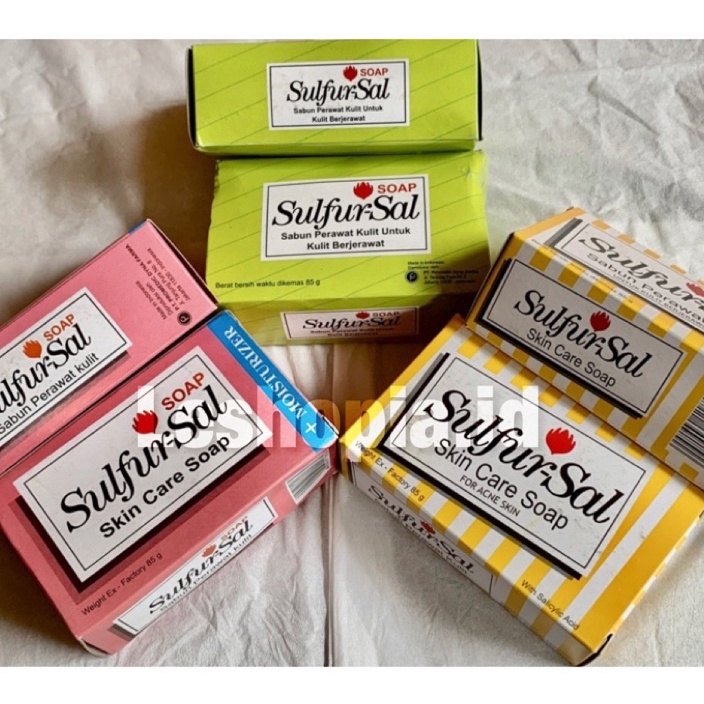 77 Sabun Sulfur Sal produk Original Promedic tersedia 3 Varian Warna