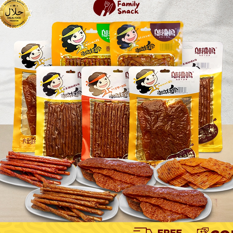 

Diskon Latiao Family Snack HALAL Wulama Gluten Latiao Snack a Vegetarian Food