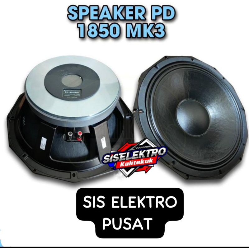 Speaker 18 Inch PD 1850 MK3 PD1850 MKIII