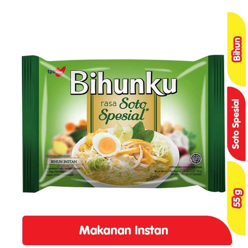 

Bihunku Bihun Instan Rasa Soto Spesial 55 gram