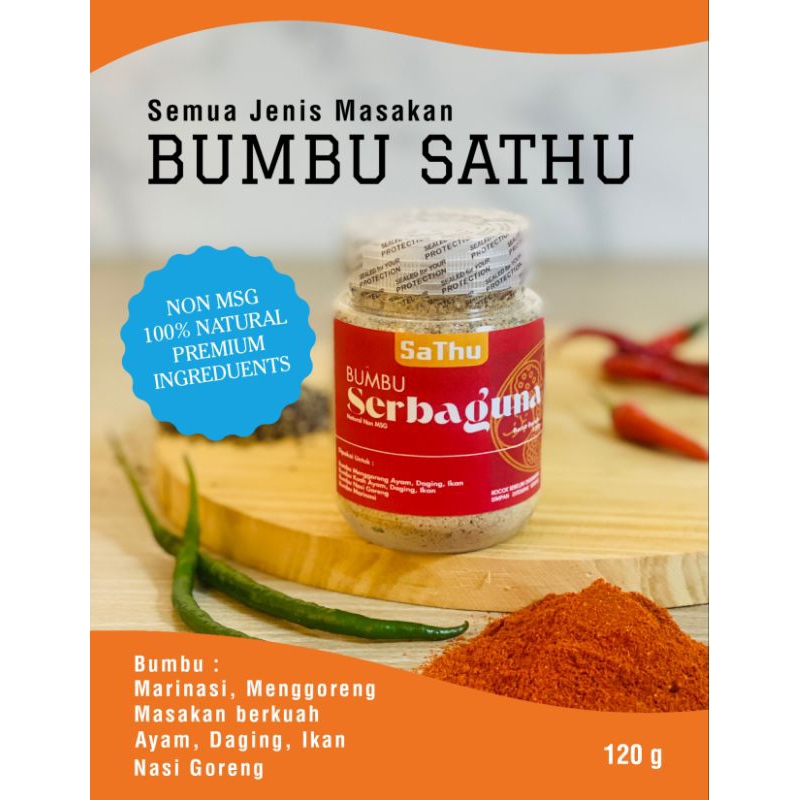 

Sathu Bumbu Marinasi Serbaguna (120g)