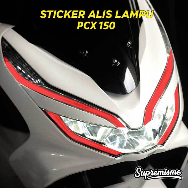 Stiker Alis Lampu PCX 150 | Stiker Lampu Alis PCX 150 Terbaru
