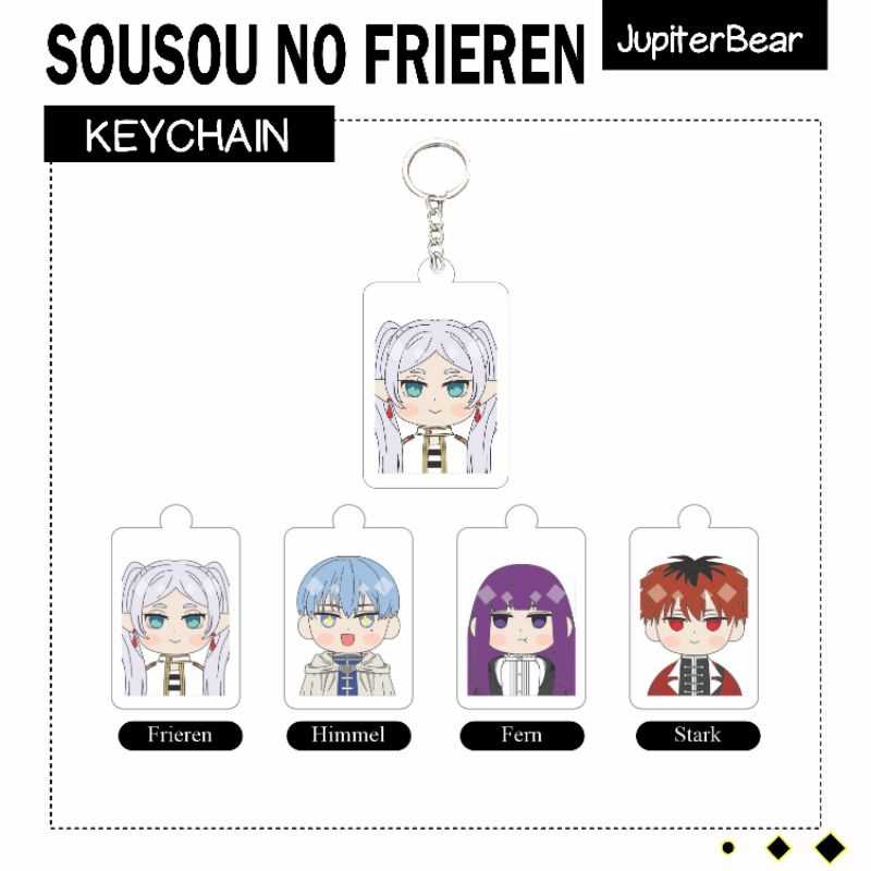 [Frieren] Keychain Gantungan Kunci Frieren by juby
